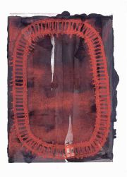 Kunstgraben 6./7.6.22, Monotypie, 85,5 x 61 cm