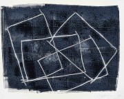 Kunstgraben 27.3.24 II, Monotypie, 40 x 50 cm