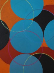 Öl, Fettkreide auf Leinwand, 2020, 80 x 60 cm, Privatbesitz