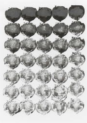 Mairübe 27.5.16 V, Tusche auf Papier, 41,7 x 29,6 cm