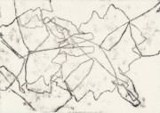 Wege 6  8.7.20 XVI, Monotypie, 21 x 29,7 cm